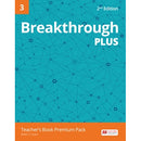 BREAKTHROUGH PLUS 2nd EDITION TEACHER´S BOOK PREMIUM PACK 3