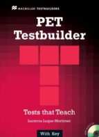 PET TESTBUILDER WITH KEY (Audio CDs)