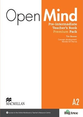 OPENMIND BRITISH PRE-INTERMEDIATE TEACHER´S BOOK PREMIUM PACK A2