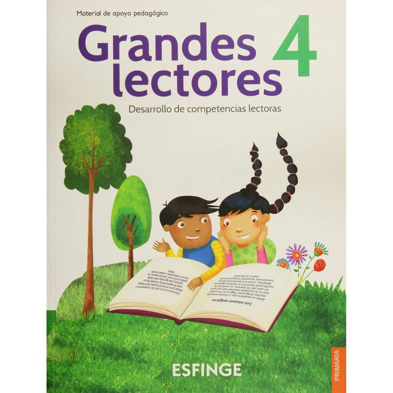 Grandes lectores 4.Desarrollo de Competencias lectoras-primaria