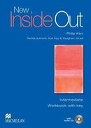 NEW INSIDE OUT INTERMEDIATE WORKBOOK WITH KEY (WB + Audio CD)