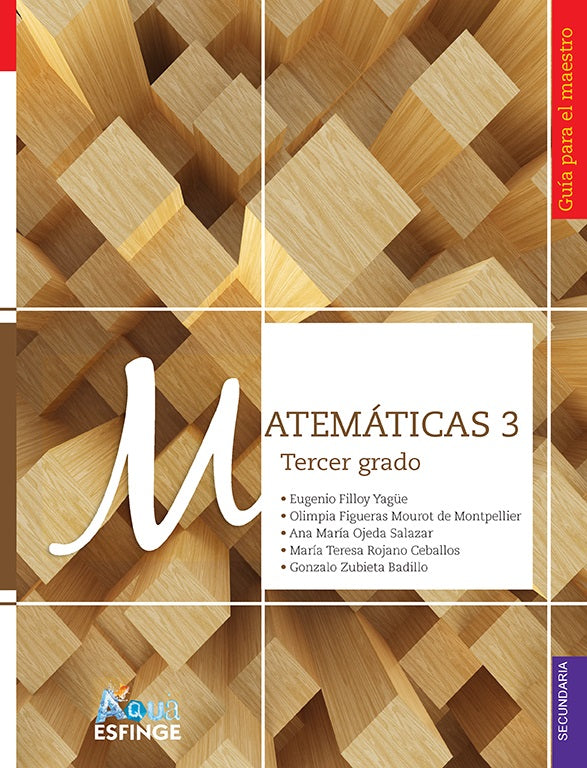 Matemáticas 3 Serie Aqua