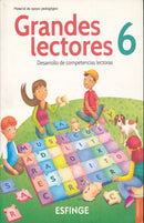 Grandes lectores 6. Desarrollo de Competencias lectoras-primaria