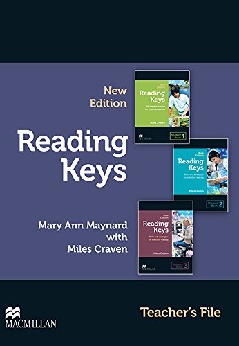 READING KEYS NEW EDITION TEACHER´S FILE (TF + Test Generator CD-ROM) (All levels)