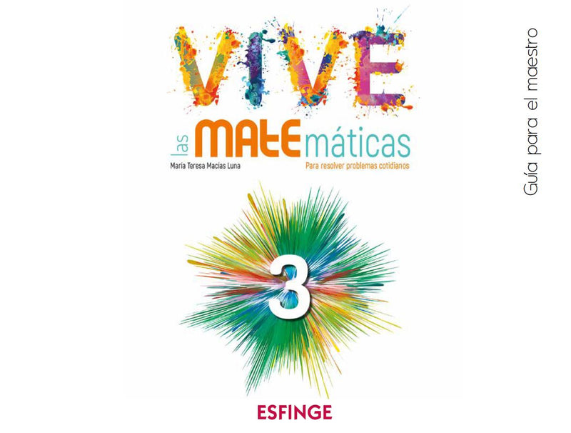 Vive las matemáticas 3 Secundaria