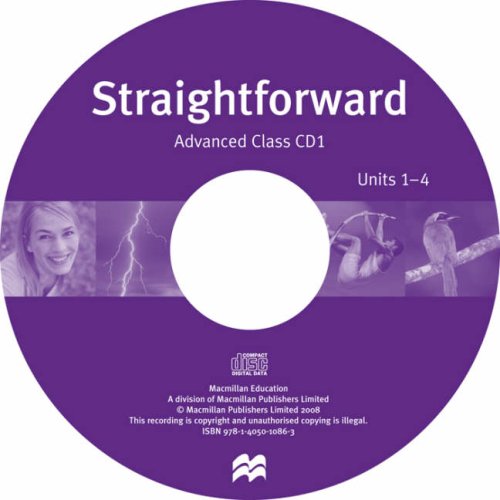 STRAIGHTFORWARD ADVANCED CLASS CDs (3)