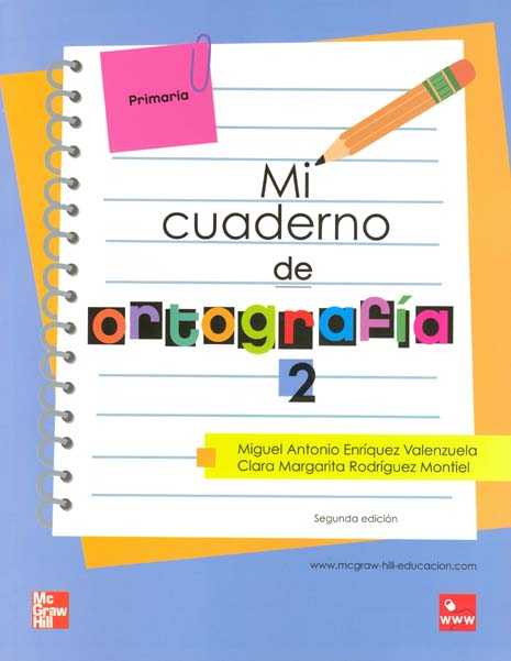 MI CUADERNO DE ORTOGRAFÍA 2