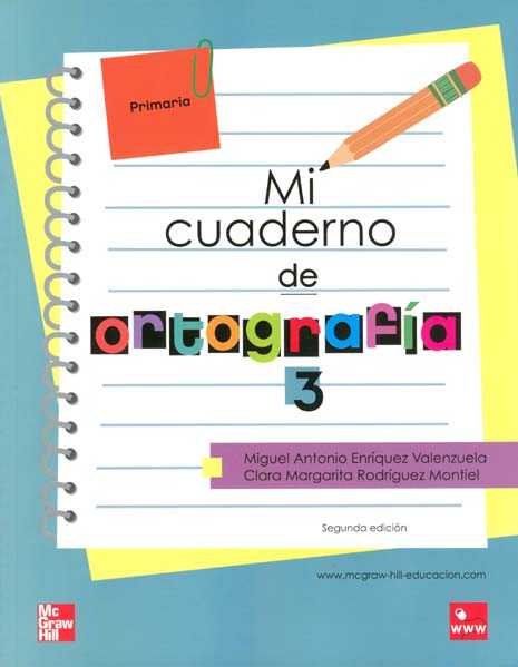 MI CUADERNO DE ORTOGRAFÍA 3