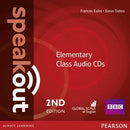 Speakout 2nd Ed Class Audio Cds Elementary