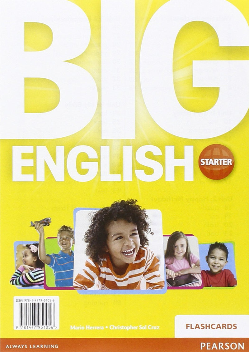 Big English Flashcards Starter