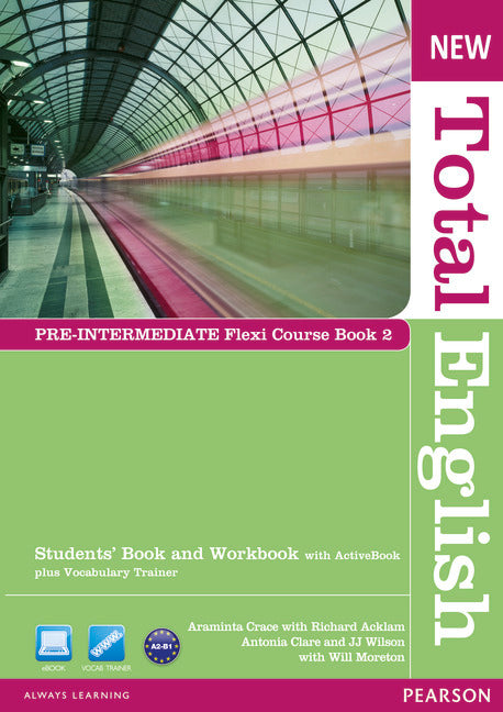 New Total English Coursebook w/ Workbook + Audio CD Split Edition B Pre-Intermediate