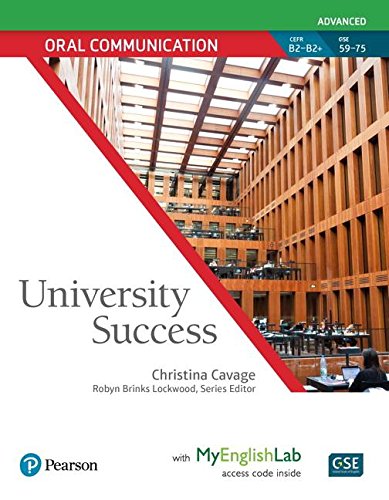 University Success Oral Communication Student Book w/ MyEnglishLab Advanced