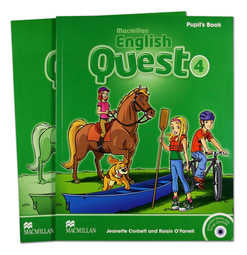 MACMILLAN ENGLISH QUEST PUPIL´S BOOK PACK 4 (PB + CDR + AB)