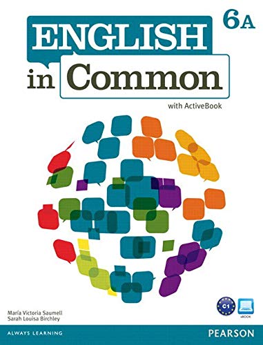 English in Common Student Book & Workbook Split A w/Active Book & MyEnglish Lab Level 6