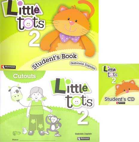 Little Tots 2 Student's Book + Cutouts + CD