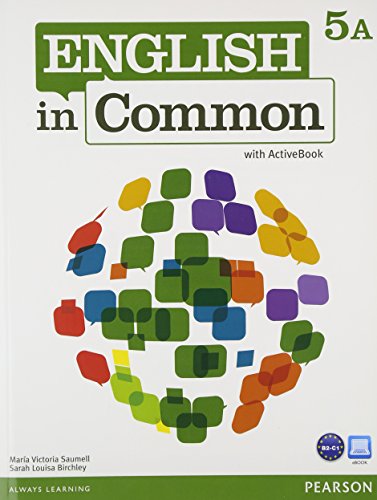 English in Common Student Book & Workbook Split A w/Active Book & MyEnglish Lab Level 5