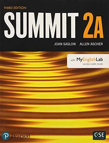 Summit 3rd Ed Student's Book Split A w/MyEnglishLab Level 2