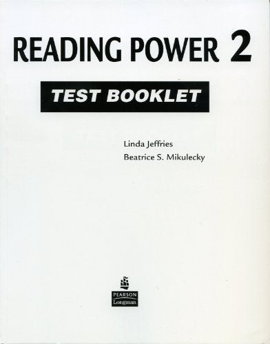Reading Power Test Booklet Level 2