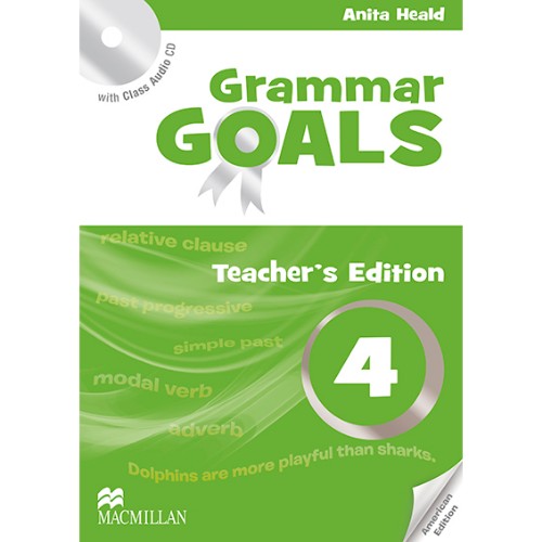 GRAMMAR GOALS TEACHER´S EDITION PACK 4 (TE + Audio CD + Webcode)