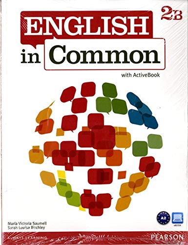 English in Common Student Book & Workbook Split B w/Active Book & MyEnglish Lab Level 2