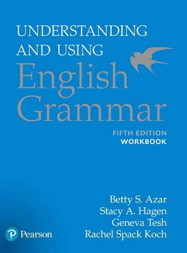 Azar Grammar Workbook with Answer Key  Understanding and Using English *5 Ed