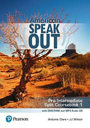 American Speakout Split 1 Coursebook with DVD-ROM and MP3 Audio CD Pre-Intermediate
