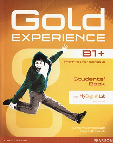 Gold Experience Students Book w/DVD-ROM and MyLAb B1+