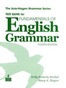 Azar Grammar Test Bank Fundamentals English Grammar 4 Ed