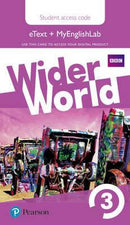 Wider World 3 MEL & eText Acc Card