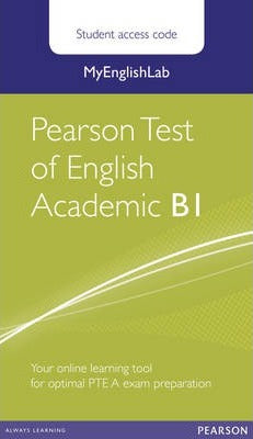 MyEnglishLab: Pearson Test of English Academic B1