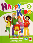 HAPPY KIDS STUDENT´S BOOK + ACTIVITY ZONE 2