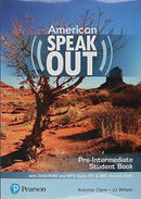 American Speakout SB with DVD-ROM and Audio CD MP3 & MyEnglishLab Pre-Intermediate