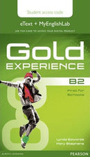 Gold Experience Student's eText w/ MyEnglishLab access card B2