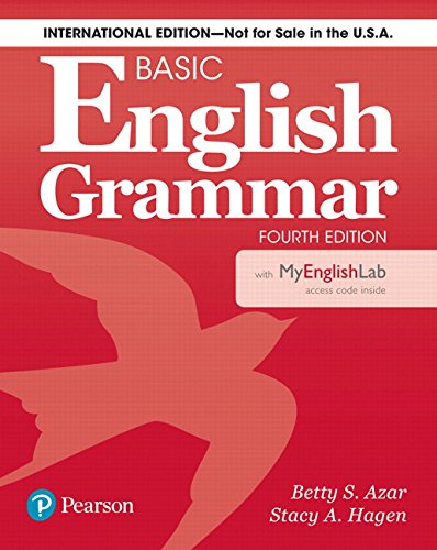 Azar Grammar SB with MyEnglishLab International Basic English Grammar 4 Ed.