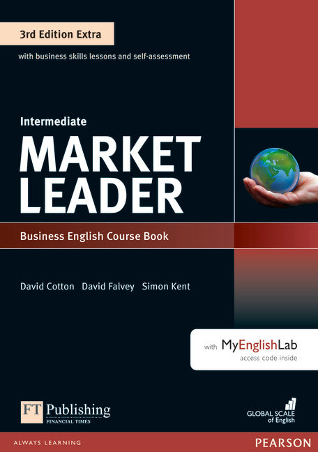 Market Leader Extra Coursebook w/ DVD-ROM & MyEnglishLab - Ibtermediate