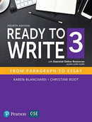 Ready to Write Student Book w/Essential Online Resources Level  3