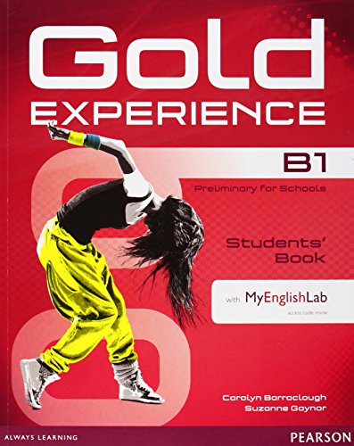 Gold Experience Students Book w/DVD-ROM and MyLAb B1