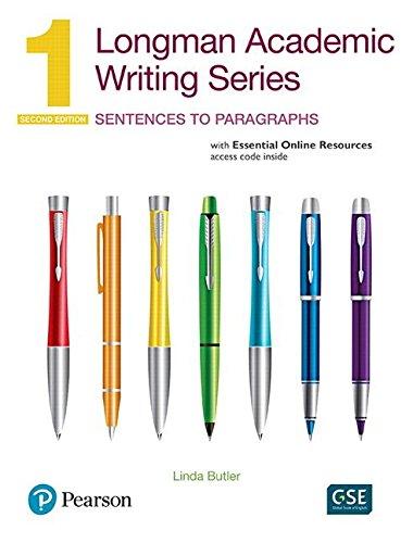 Longman Academic Wriing Stdent Book w/ Essential online Resources Sentences to Paragraphs
