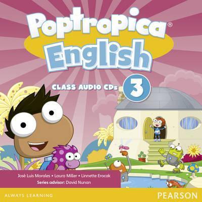 Poptropica English American Audio CD Level 3
