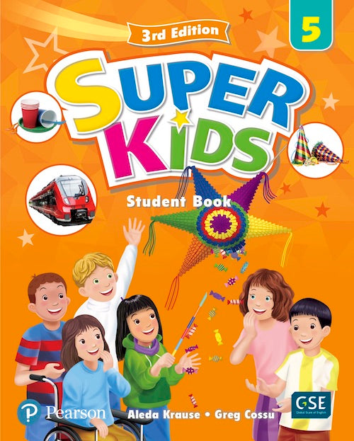 Superkids Student Book with 2 Audio CDs and PEP access code Level 5