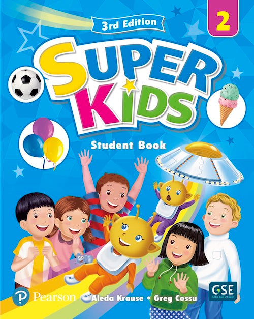 Superkids Student Book with 2 Audio CDs and PEP access code Level 2