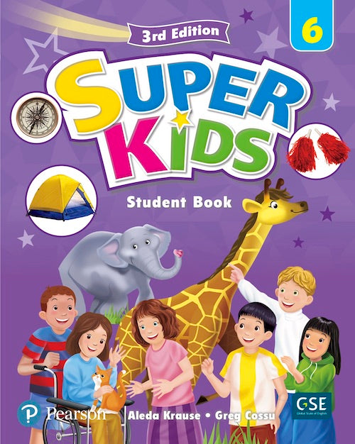 Superkids Student Book with 2 Audio CDs and PEP access code Level 6