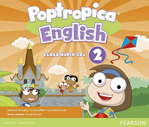 Poptropica English American Audio CD Level 2