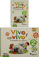 Pack Vivo y convivo2 + Guía para padres. Espiral del Saber ED15
