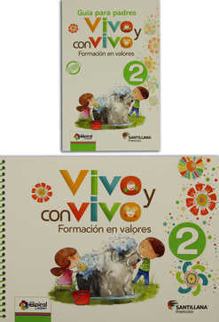 Pack Vivo y convivo2 + Guía para padres. Espiral del Saber ED15