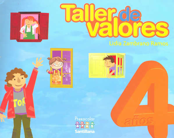 Taller de valores 4 años NE Preescolar Santillana