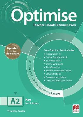 OPTIMISE TEACHER´S BOOK PREMIUM PACK A2