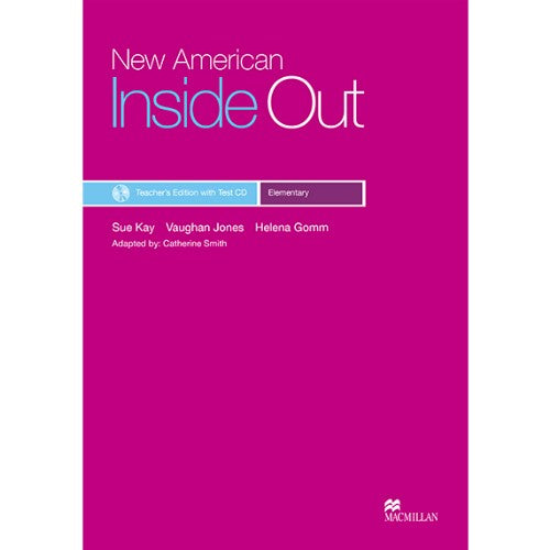 NEW AMERICAN INSIDE OUT TEACHER´S EDITION WITH TEST CD ELEMENTARY