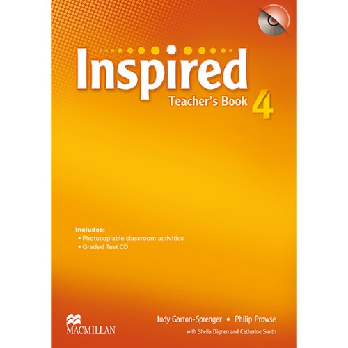 INSPIRED TEACHER'S BOOK  4 + (TB + Test CD)