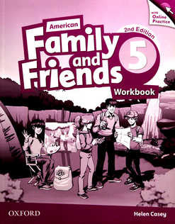 AM FAMILY & FRIENDS 2E 5 WB W/ONLINE PRACTICE PK